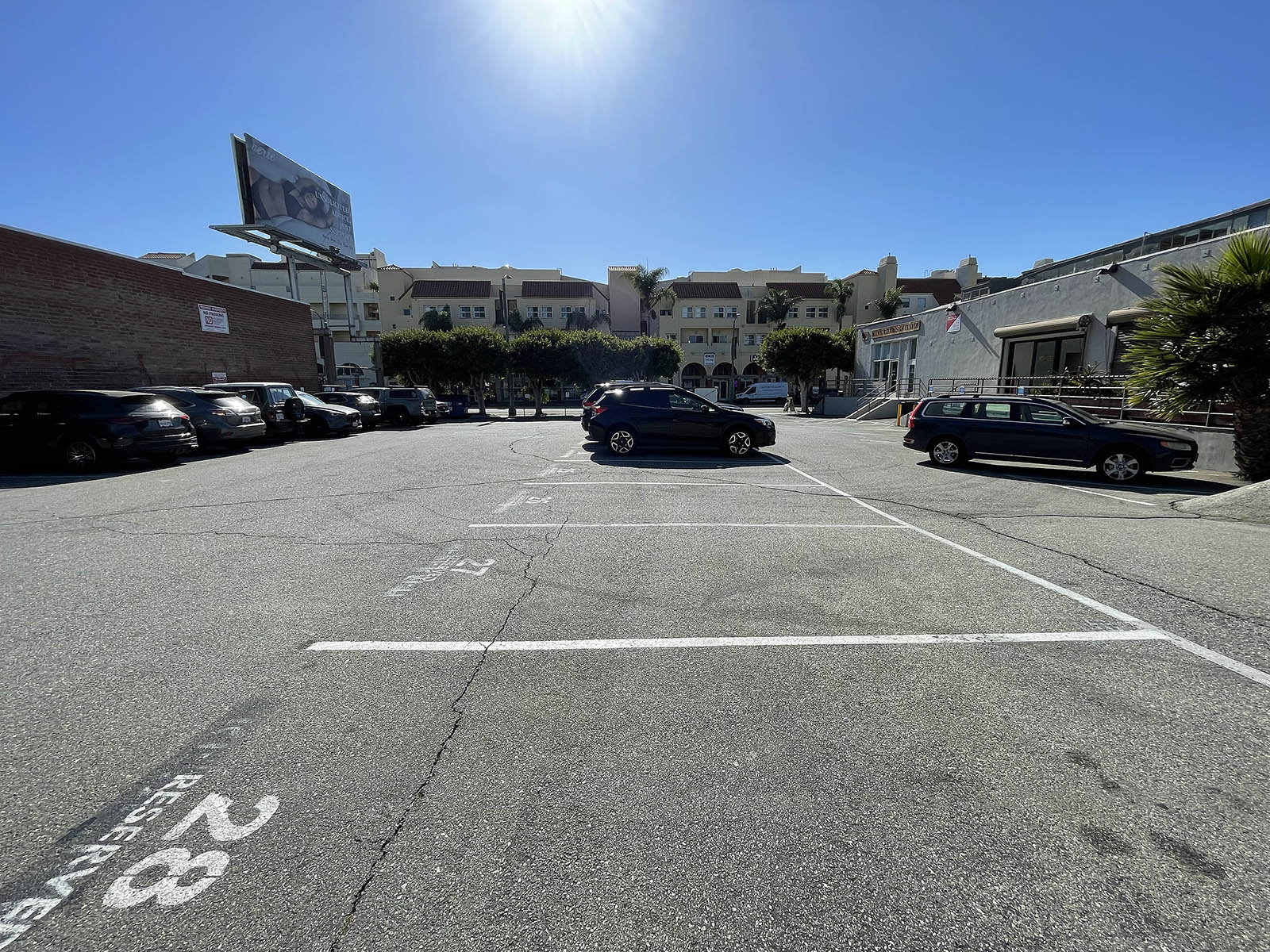 Main Street Design Center parking lot